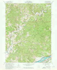 Download a high-resolution, GPS-compatible USGS topo map for Belmont, OH (1971 edition)