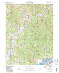 Download a high-resolution, GPS-compatible USGS topo map for Belmont, OH (1998 edition)