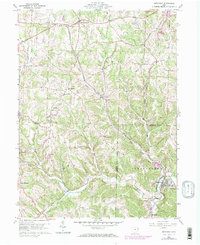 Download a high-resolution, GPS-compatible USGS topo map for Bergholz, OH (1972 edition)