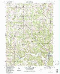 Download a high-resolution, GPS-compatible USGS topo map for Bergholz, OH (1998 edition)