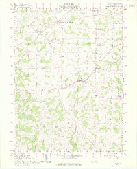 1962 Map of Berlin, 1976 Print