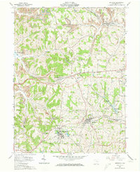 Download a high-resolution, GPS-compatible USGS topo map for Bethesda, OH (1973 edition)