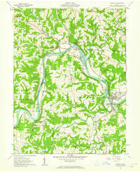 Download a high-resolution, GPS-compatible USGS topo map for Beverly, OH (1962 edition)