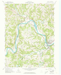 Download a high-resolution, GPS-compatible USGS topo map for Beverly, OH (1973 edition)