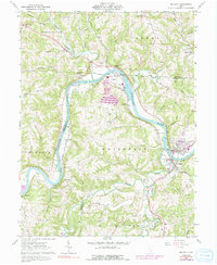Download a high-resolution, GPS-compatible USGS topo map for Beverly, OH (1991 edition)