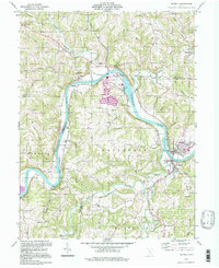 Download a high-resolution, GPS-compatible USGS topo map for Beverly, OH (1998 edition)