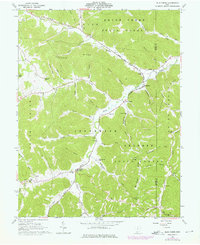 Download a high-resolution, GPS-compatible USGS topo map for Blue Creek, OH (1976 edition)