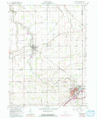 Download a high-resolution, GPS-compatible USGS topo map for Bluffton, OH (1991 edition)