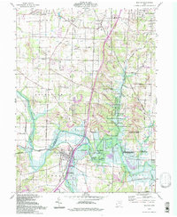Download a high-resolution, GPS-compatible USGS topo map for Bolivar, OH (1998 edition)