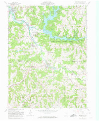 Download a high-resolution, GPS-compatible USGS topo map for Bowerston, OH (1974 edition)