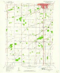 Download a high-resolution, GPS-compatible USGS topo map for Bowling Green South, OH (1960 edition)