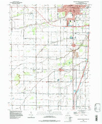 Download a high-resolution, GPS-compatible USGS topo map for Bowling%20Green%20South, OH (1998 edition)
