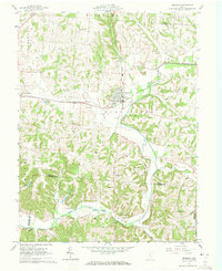 Download a high-resolution, GPS-compatible USGS topo map for Bremen, OH (1972 edition)