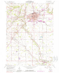 Download a high-resolution, GPS-compatible USGS topo map for Bryan, OH (1988 edition)