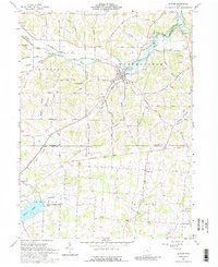 Download a high-resolution, GPS-compatible USGS topo map for Butler, OH (1988 edition)