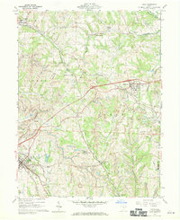 Download a high-resolution, GPS-compatible USGS topo map for Cadiz, OH (1970 edition)