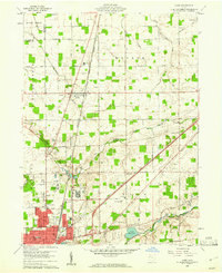 Download a high-resolution, GPS-compatible USGS topo map for Cairo, OH (1961 edition)