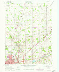 Download a high-resolution, GPS-compatible USGS topo map for Cairo, OH (1973 edition)