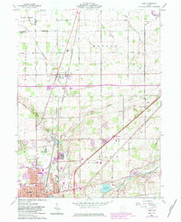 Download a high-resolution, GPS-compatible USGS topo map for Cairo, OH (1983 edition)