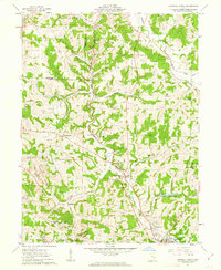 preview thumbnail of historical topo map of Noble County, OH in 1961