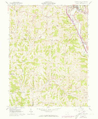 Download a high-resolution, GPS-compatible USGS topo map for Caldwell South, OH (1973 edition)