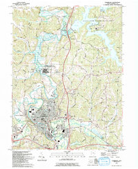 Download a high-resolution, GPS-compatible USGS topo map for Cambridge, OH (1994 edition)