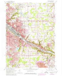 Download a high-resolution, GPS-compatible USGS topo map for Campbell, OH (1980 edition)