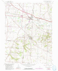 Download a high-resolution, GPS-compatible USGS topo map for Canal Winchester, OH (1991 edition)