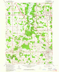 Download a high-resolution, GPS-compatible USGS topo map for Canfield, OH (1964 edition)