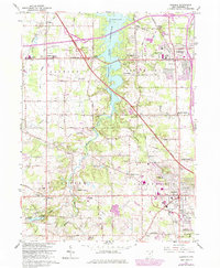 Download a high-resolution, GPS-compatible USGS topo map for Canfield, OH (1979 edition)