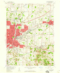 Download a high-resolution, GPS-compatible USGS topo map for Canton East, OH (1960 edition)