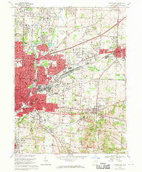 Download a high-resolution, GPS-compatible USGS topo map for Canton East, OH (1970 edition)