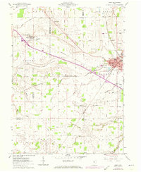 Download a high-resolution, GPS-compatible USGS topo map for Carey, OH (1973 edition)