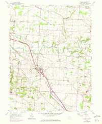 Download a high-resolution, GPS-compatible USGS topo map for Carroll, OH (1972 edition)