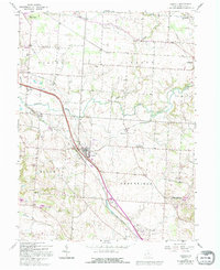 Download a high-resolution, GPS-compatible USGS topo map for Carroll, OH (1995 edition)