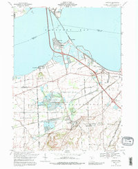 Download a high-resolution, GPS-compatible USGS topo map for Castalia, OH (1989 edition)