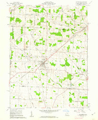 Download a high-resolution, GPS-compatible USGS topo map for Centerburg, OH (1962 edition)