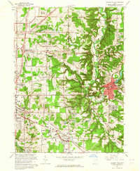 Download a high-resolution, GPS-compatible USGS topo map for Chagrin Falls, OH (1964 edition)