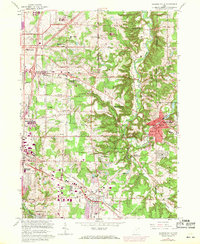 Download a high-resolution, GPS-compatible USGS topo map for Chagrin Falls, OH (1971 edition)