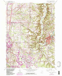 Download a high-resolution, GPS-compatible USGS topo map for Chagrin Falls, OH (1984 edition)