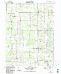 preview thumbnail of historical topo map of Ashtabula County, OH in 1994