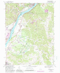 Download a high-resolution, GPS-compatible USGS topo map for Cheshire, OH (1989 edition)