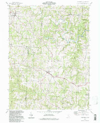 Download a high-resolution, GPS-compatible USGS topo map for Chesterhill, OH (1998 edition)