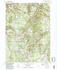 Download a high-resolution, GPS-compatible USGS topo map for Chesterland, OH (1997 edition)