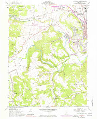 Download a high-resolution, GPS-compatible USGS topo map for Chillicothe West, OH (1977 edition)