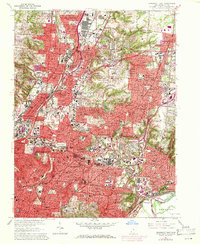 Download a high-resolution, GPS-compatible USGS topo map for Cincinnati East, OH (1971 edition)