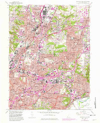 Download a high-resolution, GPS-compatible USGS topo map for Cincinnati East, OH (1982 edition)
