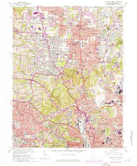 Download a high-resolution, GPS-compatible USGS topo map for Cincinnati West, OH (1976 edition)