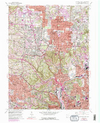 Download a high-resolution, GPS-compatible USGS topo map for Cincinnati%20West, OH (1989 edition)