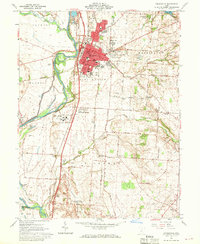 Download a high-resolution, GPS-compatible USGS topo map for Circleville, OH (1970 edition)